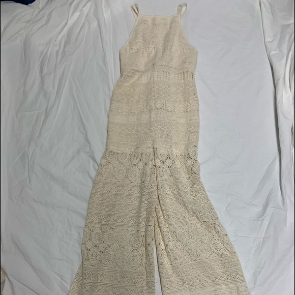 NEW $287 Free People Moon Bay Crochet One Piece Ju - Picture 7 of 9
